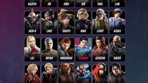 tekken 8 leaked roster|Tekken 8 Full Roster — All Characters Confirmed